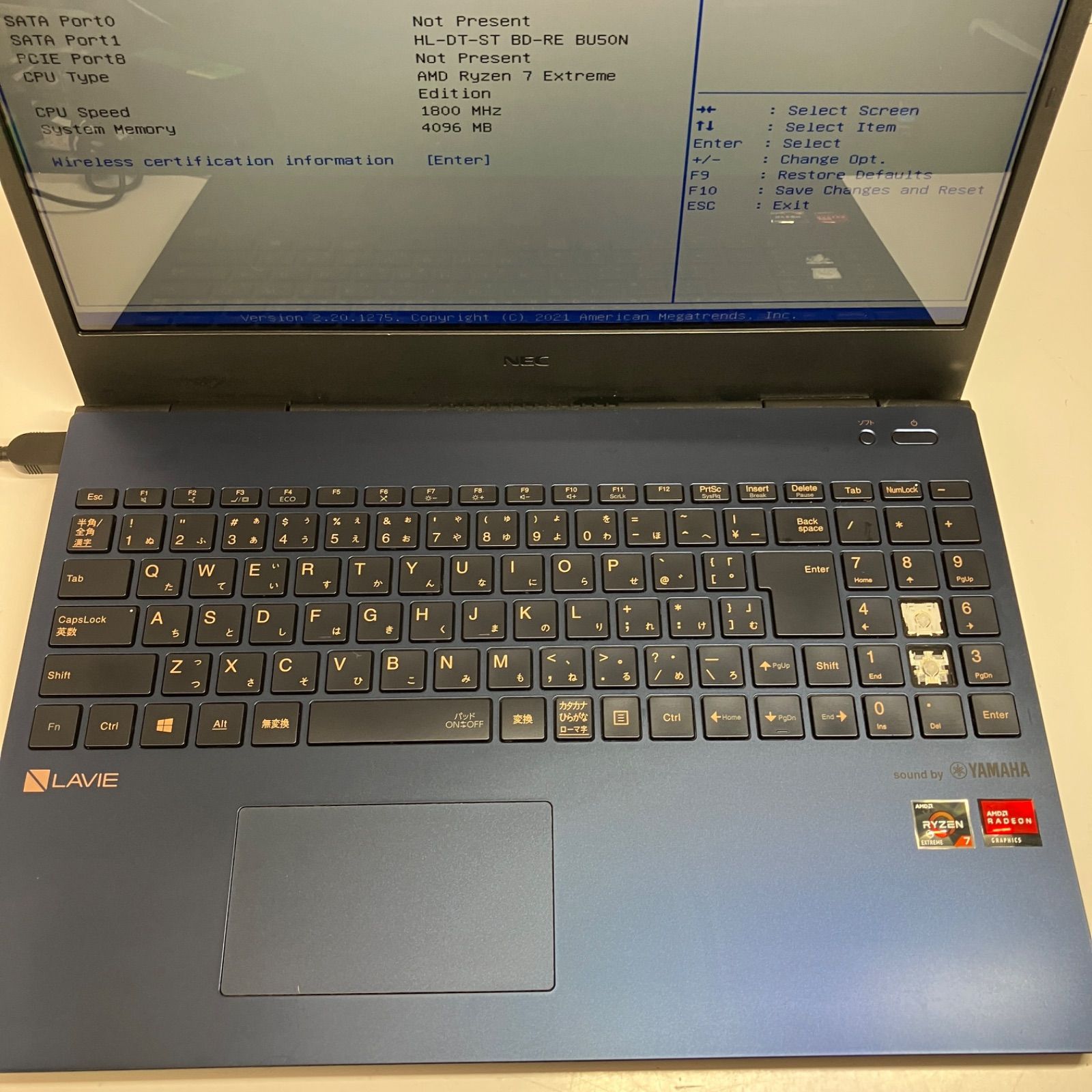 NEC LAVIE N1585/A （ジャンク品）