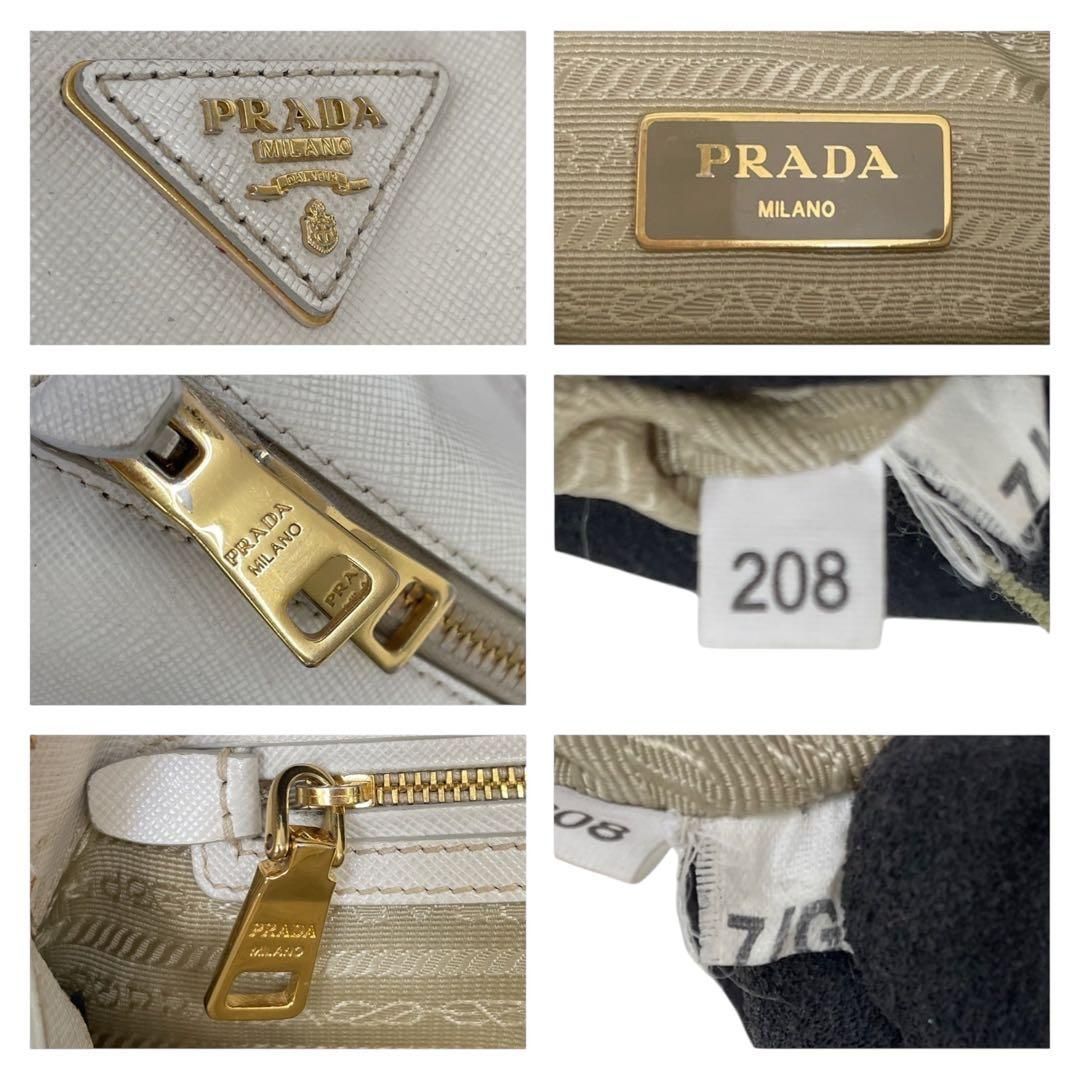 希少　プラダ プロムナード サフィアーノ 三角ロゴ ハンドバッグ　4778 希少 プラダ プロムナード サフィアーノ 三角ロゴ ハンドバッグ 4778