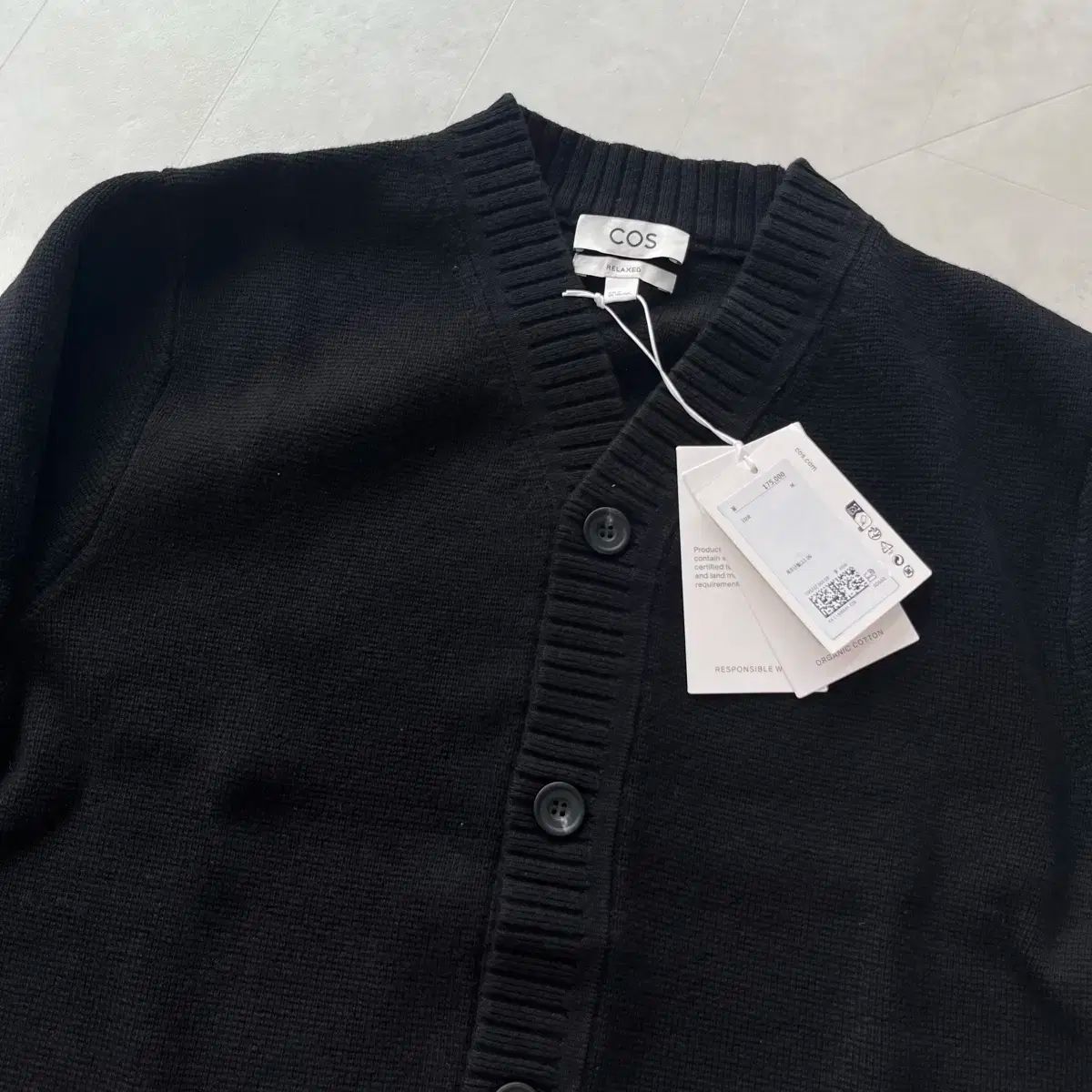 ウールブレンドカーディガン ZARA - ZARA ウールブレンド ケーブルニット カーディガン M
