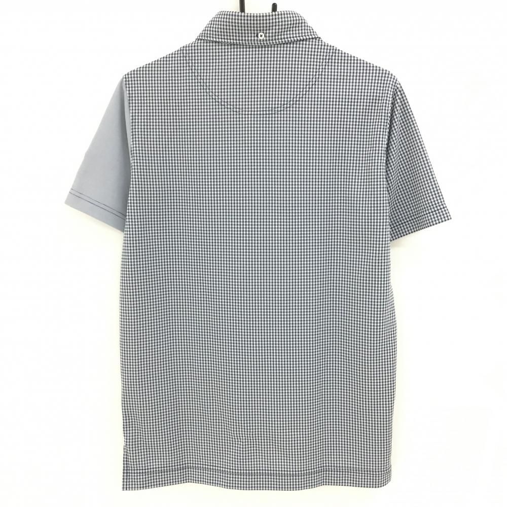 超美品】カッターアンドバック 半袖ポロシャツ ネイビー