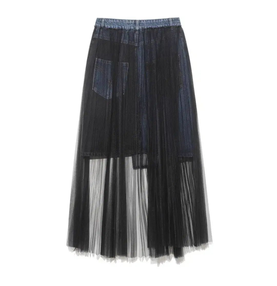 LUCKY CHOUETTE ラッキーシュエトゥ デニム X メッシュ スカート