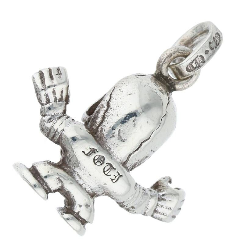クロムハーツ フォティ ハリスティーター 2ダイヤ シルバー チャーム CHROME HEARTS/クロムハーツ FOTI HRRS TTR-TNY フォティ ハリス