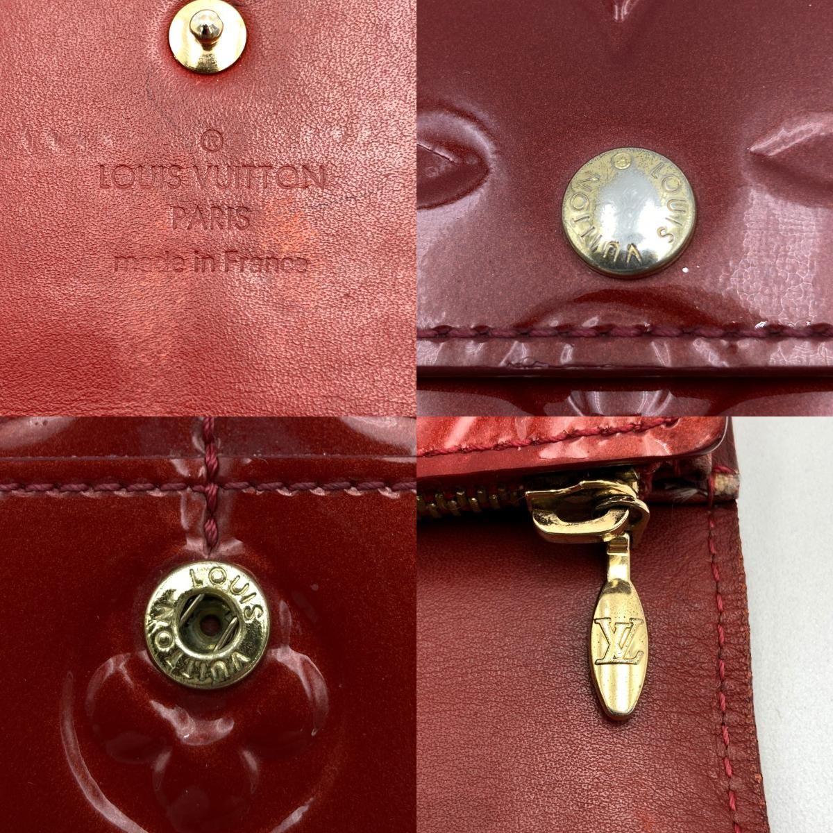 ルイヴィトン長財布 ポルトフォイユサラ M93530ヴェルニポムダムール 楽天市場】LOUIS VUITTON(ルイヴィトン) モノグラム・ヴェルニ