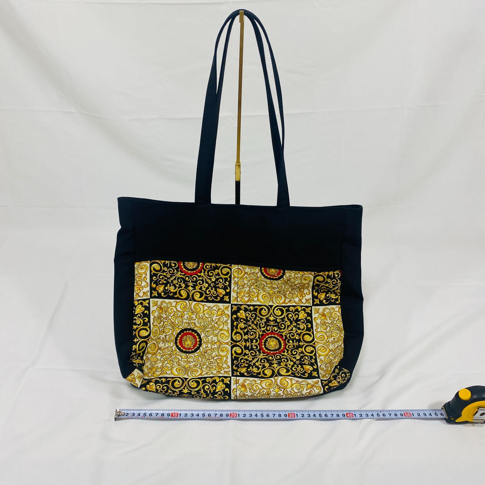 美品 VERSACE ヴェルサーチ 肩掛け トートバッグ メデューサ 鞄 トート 