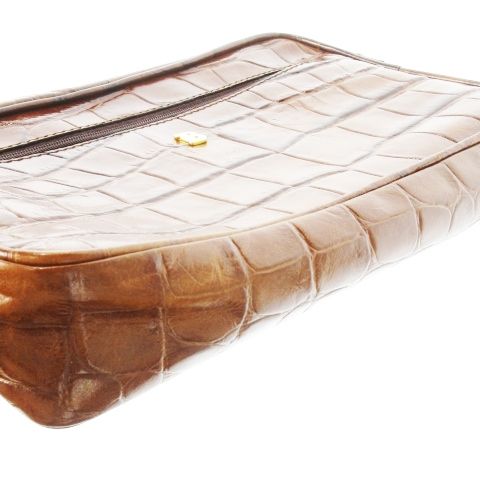 バリー BALLY セカンドバッグ クラッチバッグ レザー 革 クロコ