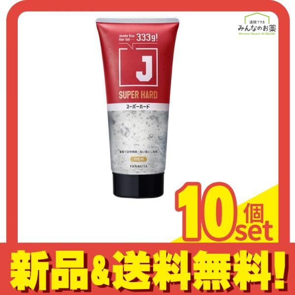 柳屋 整髪料 J スーパーハードジェルN 333g 10個セット まとめ売り