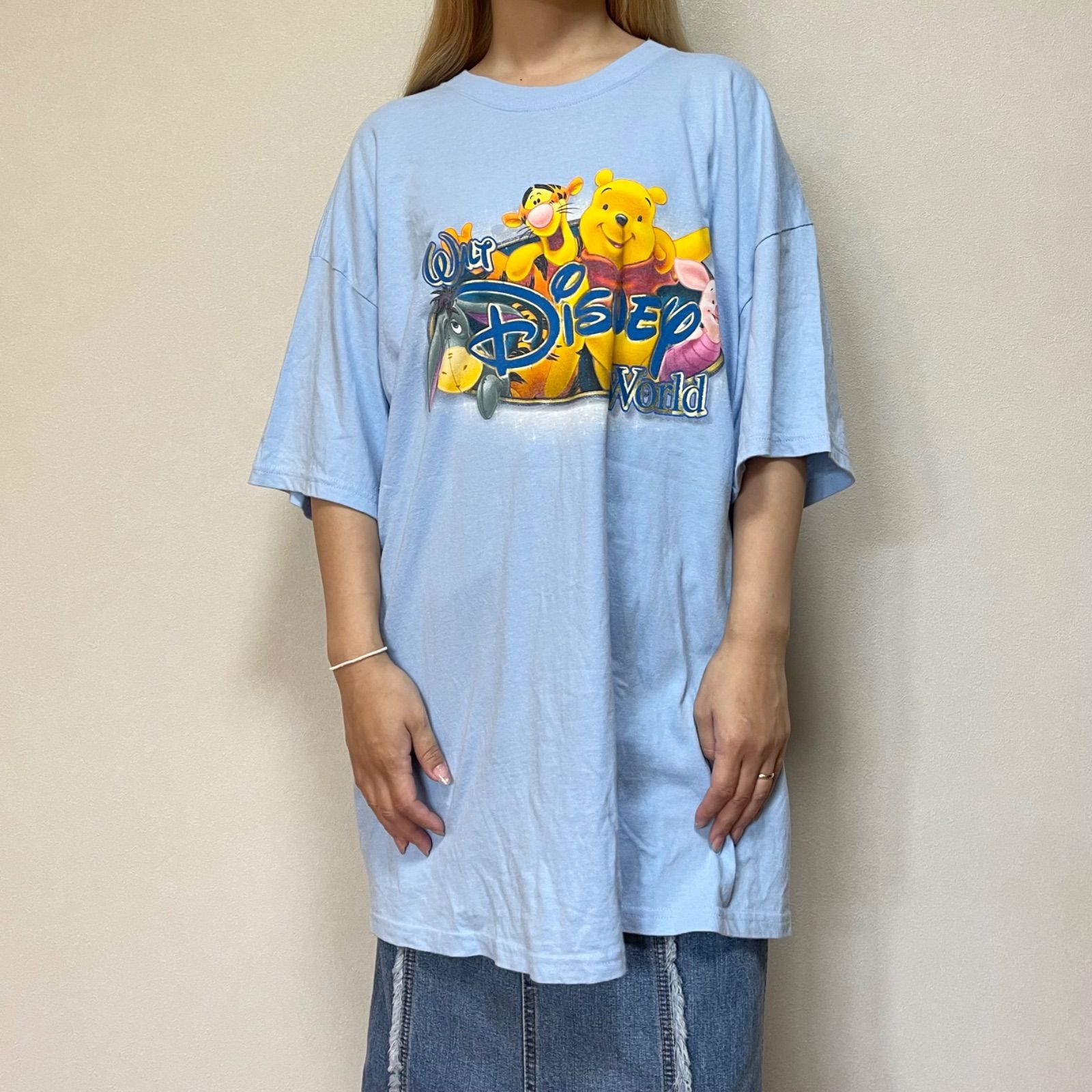 ディズニー ヴィンテージ くまのプーさんTシャツ wdw Disney - プーさん くまのプーさん ディズニーストア