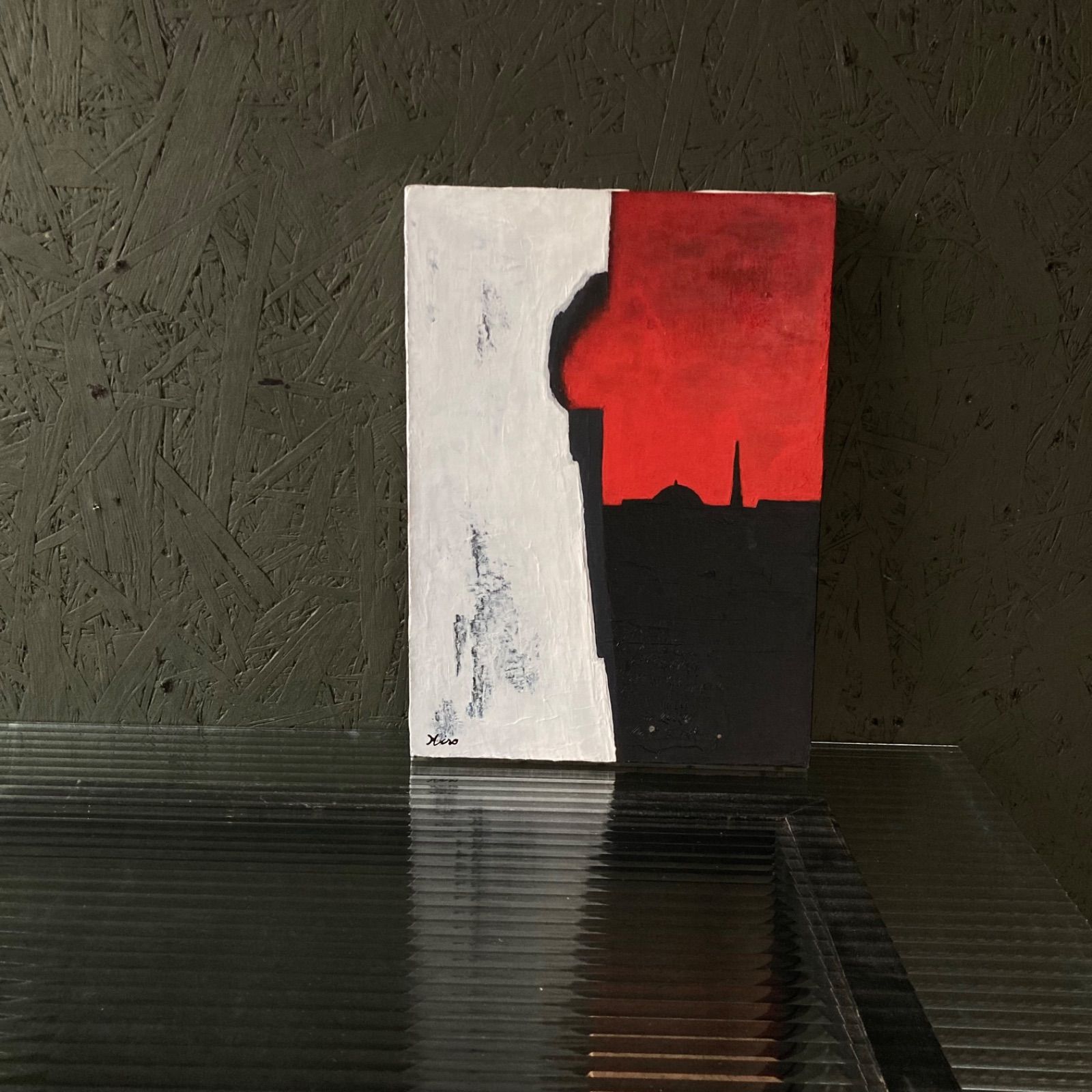 インテリア モダンアート 廃墟その2 絵画 油絵 原画 モダン