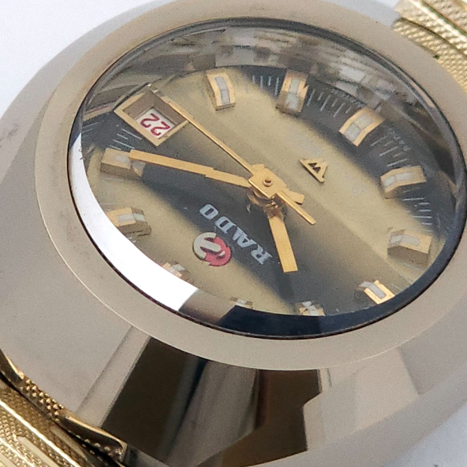 ラドー RADO balboa バルボア シェル文字盤 カットガラス 自動巻き