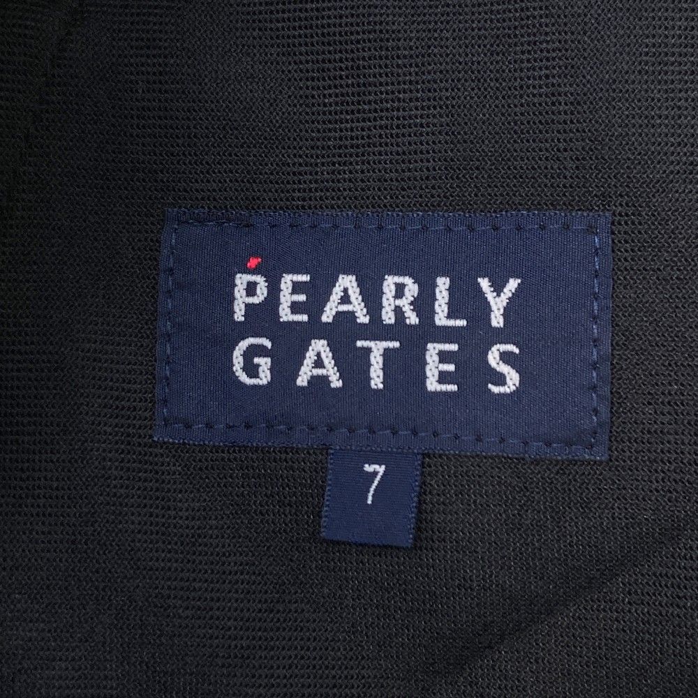 サイズ：7 PEARLY GATES パーリーゲイツ  ストレッチパンツ  ブラック系 [240101430978] ゴルフウェア メンズ ストスト サイズ：7 PEARLY GATES パーリーゲイツ ストレッチパンツ