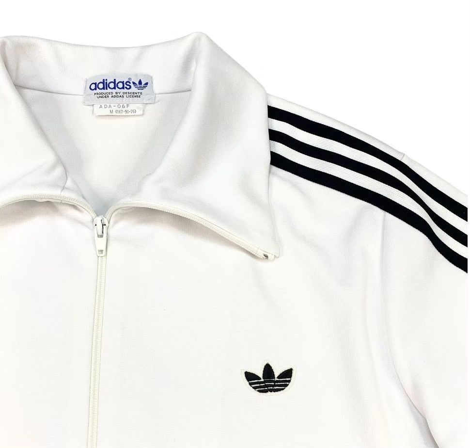70s〜80s adidas トラックジャケット デサント期 在原みゆ紀 adidas オールド アディダス ジャージ 上 トラックジャケット