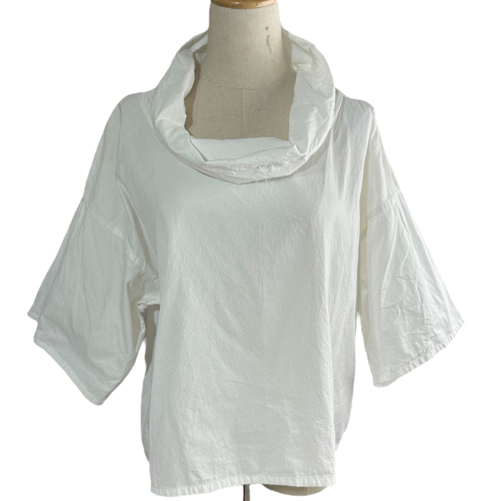 ISSEY MIYAKE カットオフ ロングスリーブ カットソー 2 HOMMEPLISSE ISSEY MIYAKE ドルマンスリーブカットソー 2 - メルカリ