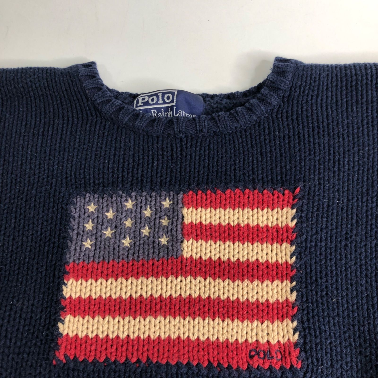 A0328-20-A POLO Ralph Lauren ポロラルフローレン キッズ 90`s ニット 