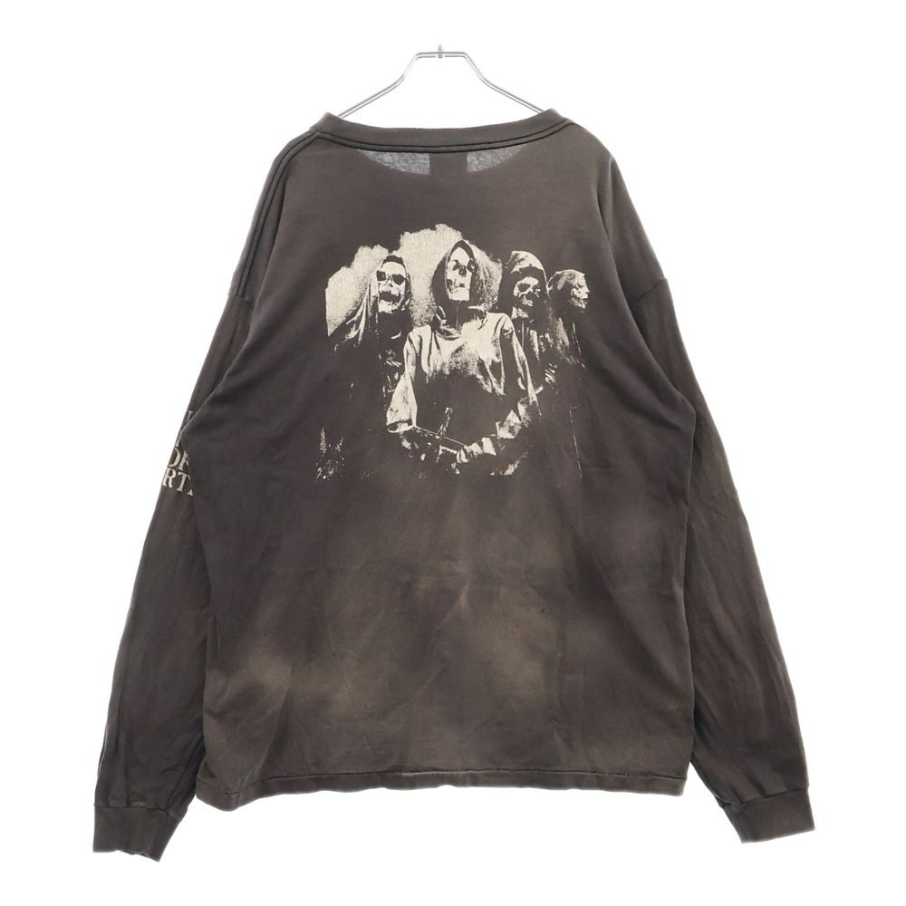 SAINT MICHAEL (セントマイケル) 23AW LS TEE BURN OF EARTH バーン
