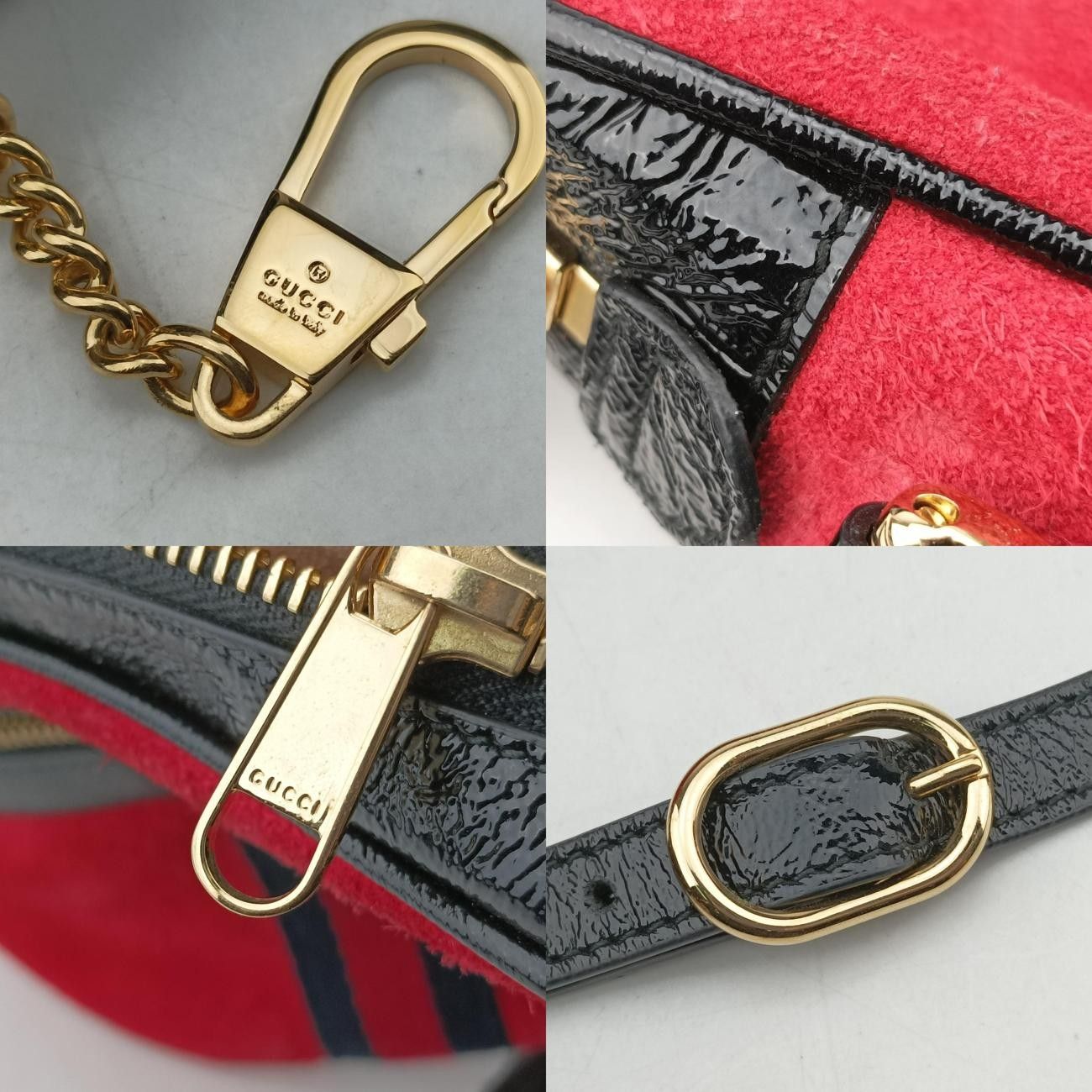 グッチGucciオフィディア レッド×ブラック