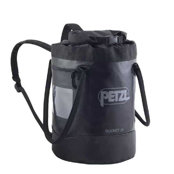 PETZL ぺツル 自立型小型バック バックパック バケット 30L ブラック S001CA01