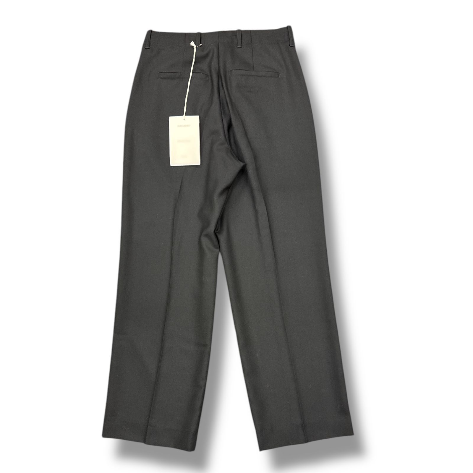 Black Panama Wool Borrowed Chino – MANIFESTO OUR LEGACY BORROWED