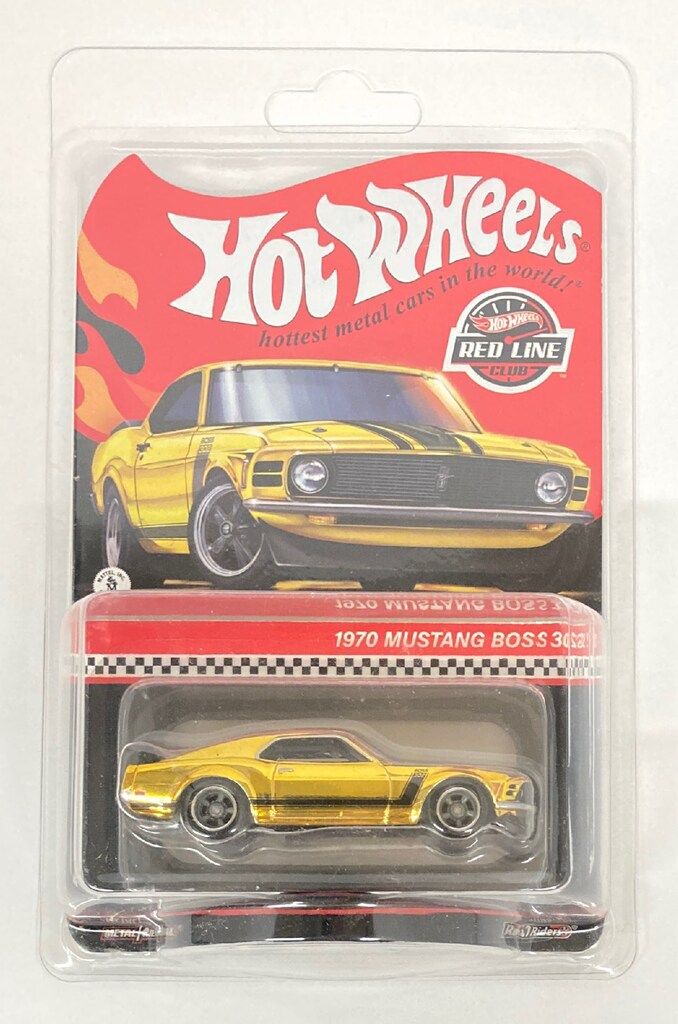 MATTEL RED LINE CLUB/RLC HOT WHEELS 1970 MUSTANG BOSS 302 HWF17