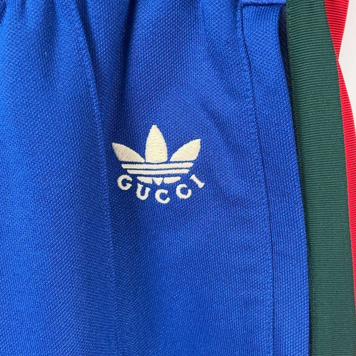 美品] GUCCI ×adidas コラボ トラックパンツ ジャージ スウェット