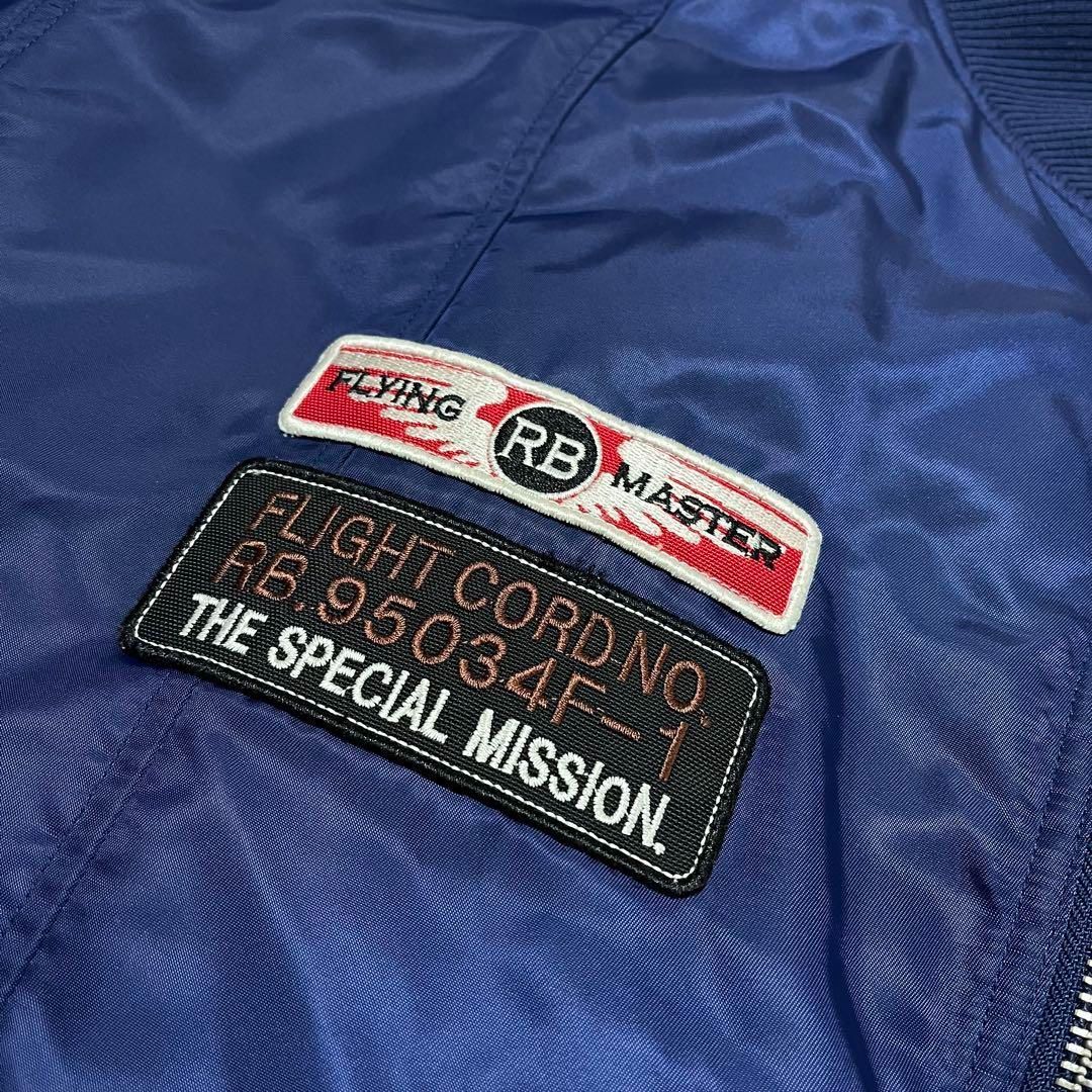 RedBerets「FLYING MASTER」MA-1　フライトジャケット﻿ ブラック 【REDBERETS(レッドベレー)】MA-1フライトジャケットAIRFORCE