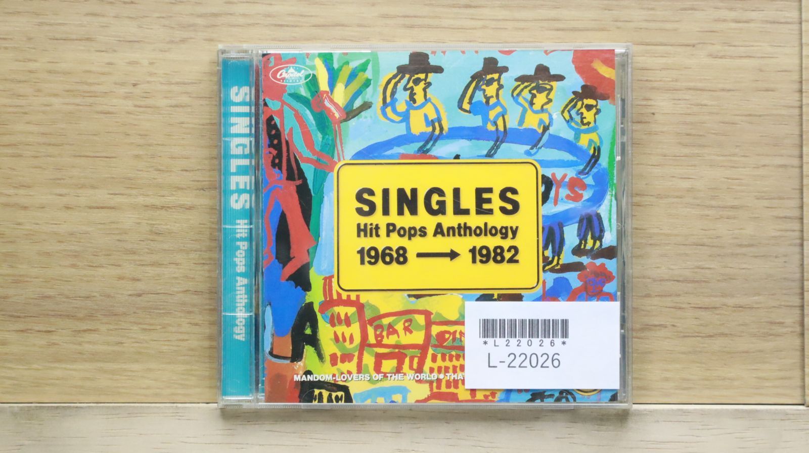 SINGLES HIT POPS ANTHOLOGY12枚　68→82 SINGLES Hit Pops Anthology 1968→1982」洋盤 - メルカリ