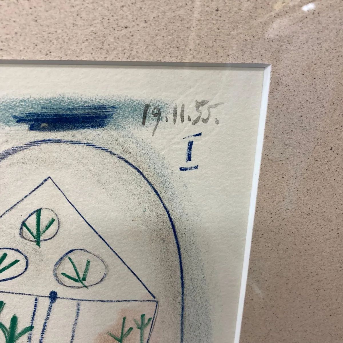 パブロ・ピカソ『スケッチブックより #22』リトグラフ 版画 100部限定