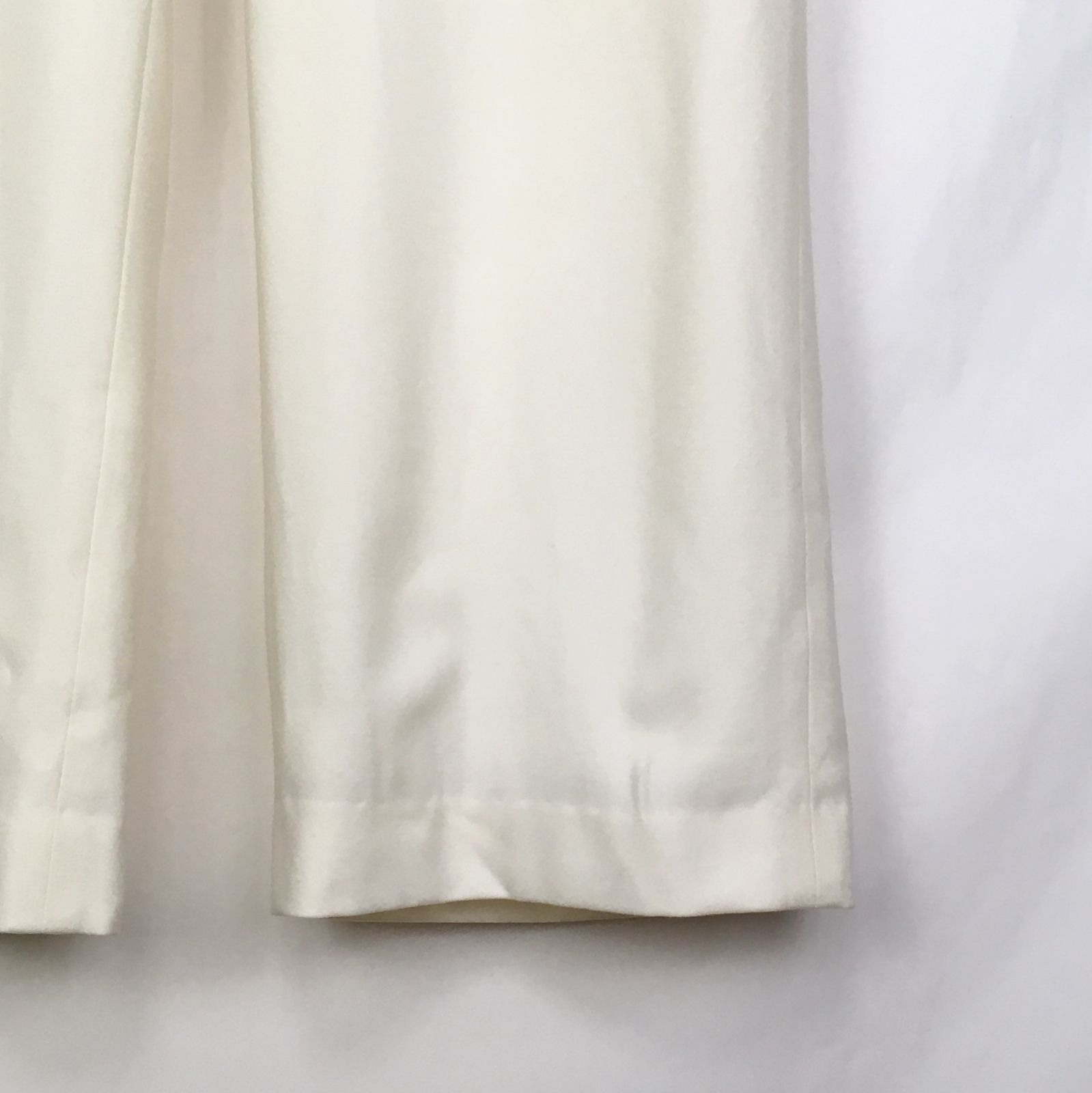 theory luxe セオリーリュクス ウール ストレートワイドパンツ