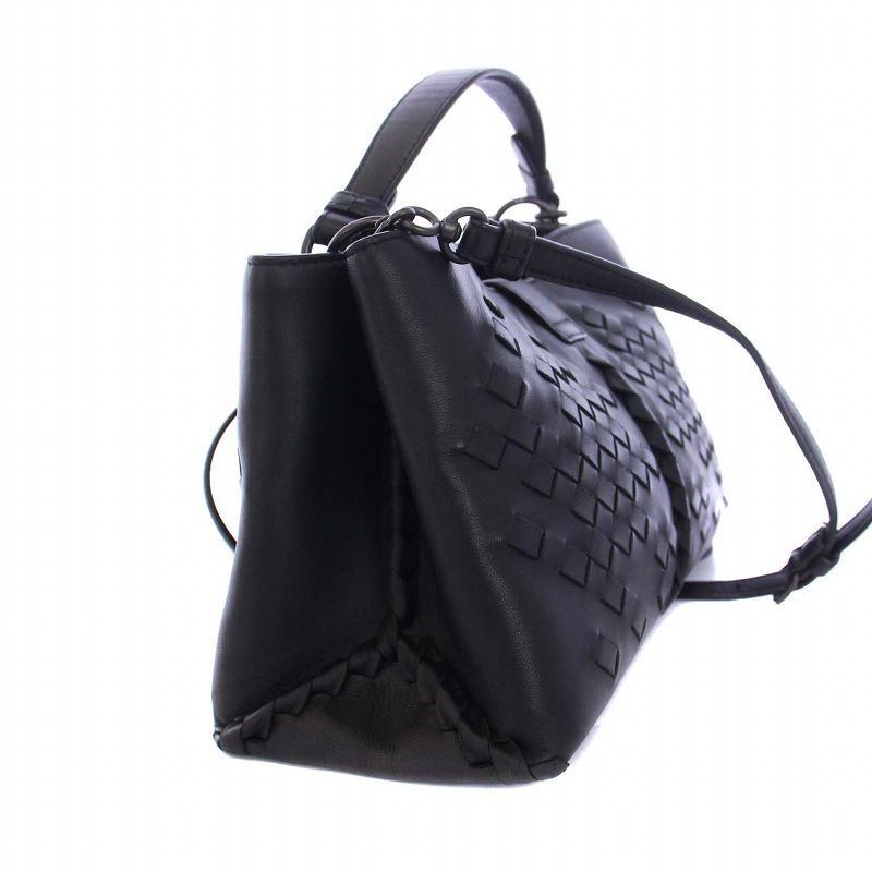 BOTTEGA VENETA イントレチャート ナポリ ハンドバッグ ショルダー BOTTEGA VENETA イントレチャート ナポリ ハンドバッグ ショルダー
