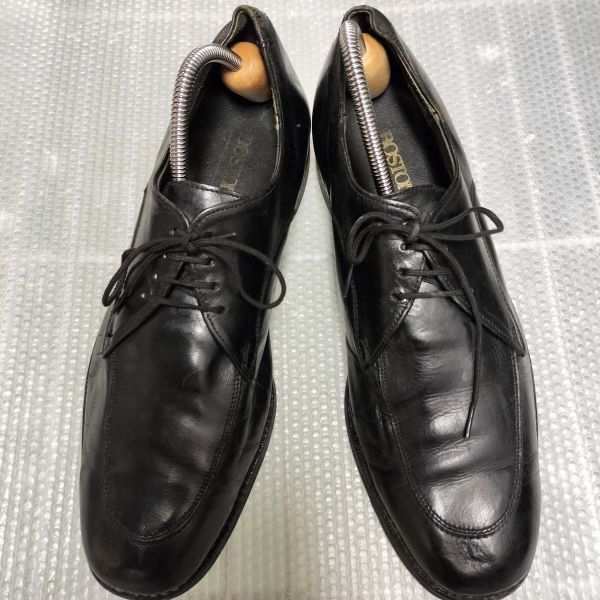 USA/60s-70s?/Vintage★ボストニアン/Bostonian★グッドイヤー製法/本革Uチップ【8D/26.0/黒】ビジネスシューズ/dress/shoes◆b9C54-55 USA/60s-70s?/Vintage☆ボストニアン/Bostonian☆グッドイヤー製法/本