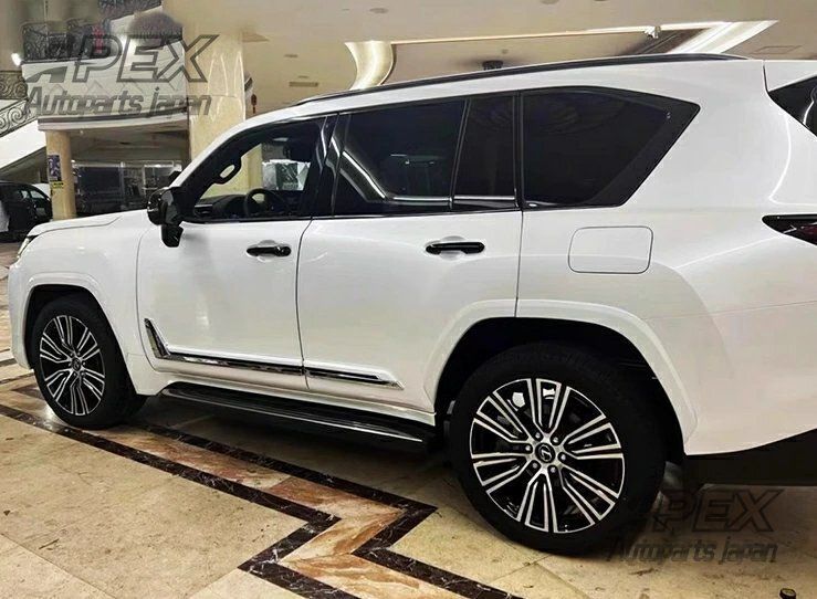 レクサス XL600 2025-2025 ABS サイドドアモール ガーニッシュ ドレスアップ 左右ブラック4P