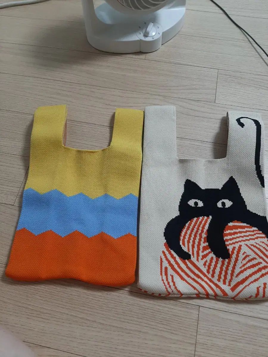 (新品) ニットハンドバッグ 2 茄子 まとめ売り