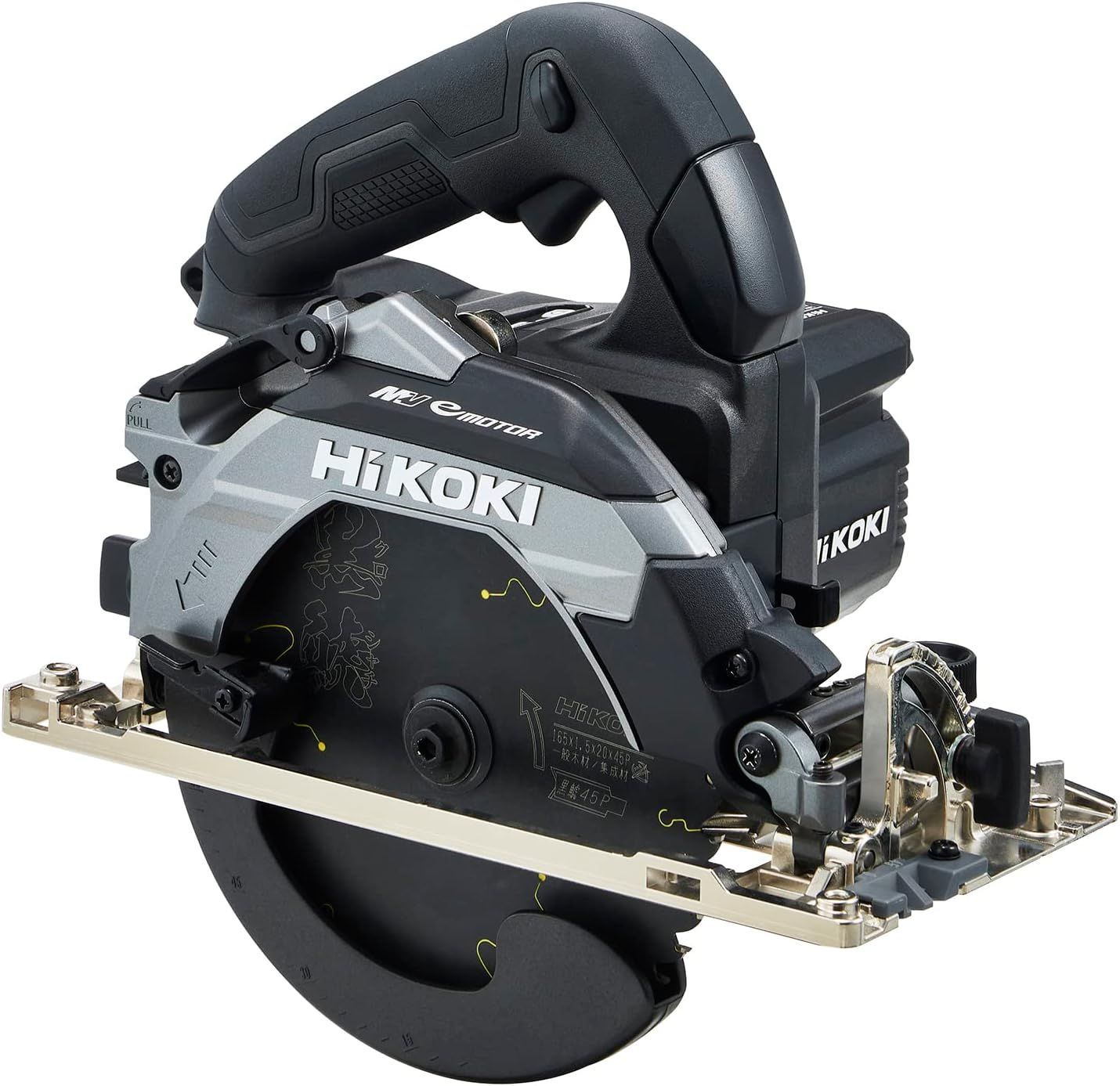 HiKOKI ハイコーキ 36V 丸のこ C3606DB ストロングブラック のこ刃径165mm バッテリー 充電器 ケース別売り チップソー黒鯱付き 高剛性 高精度化 新平行度微調整機構 集じん性能向上 C3606DB NNB