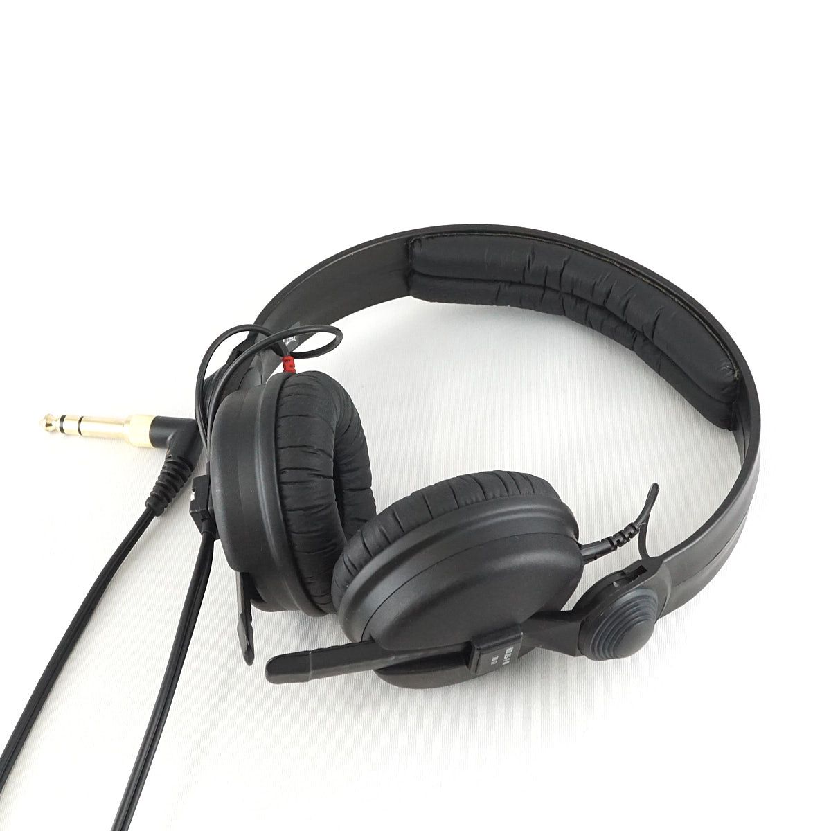 SENNHEISER HD 25-1 II ヘッドホン 有線接続 モニタリング DJ ダイナミック 密閉 6.3mm変換アダプター ゼンハイザー 完動品 V1431