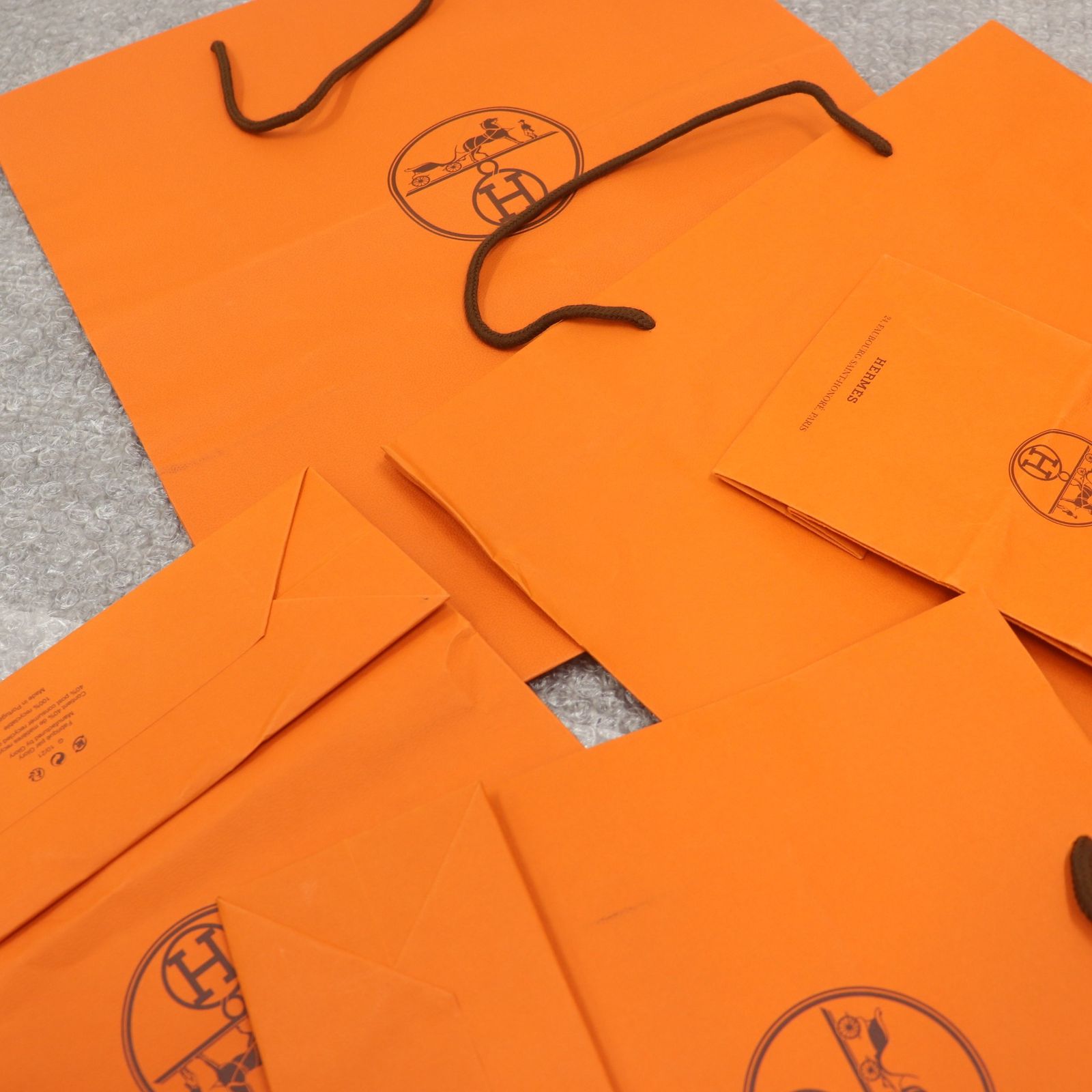 ITUNWM2B912I エルメス ブランド 箱 BOX 純正 空き箱 オレンジ