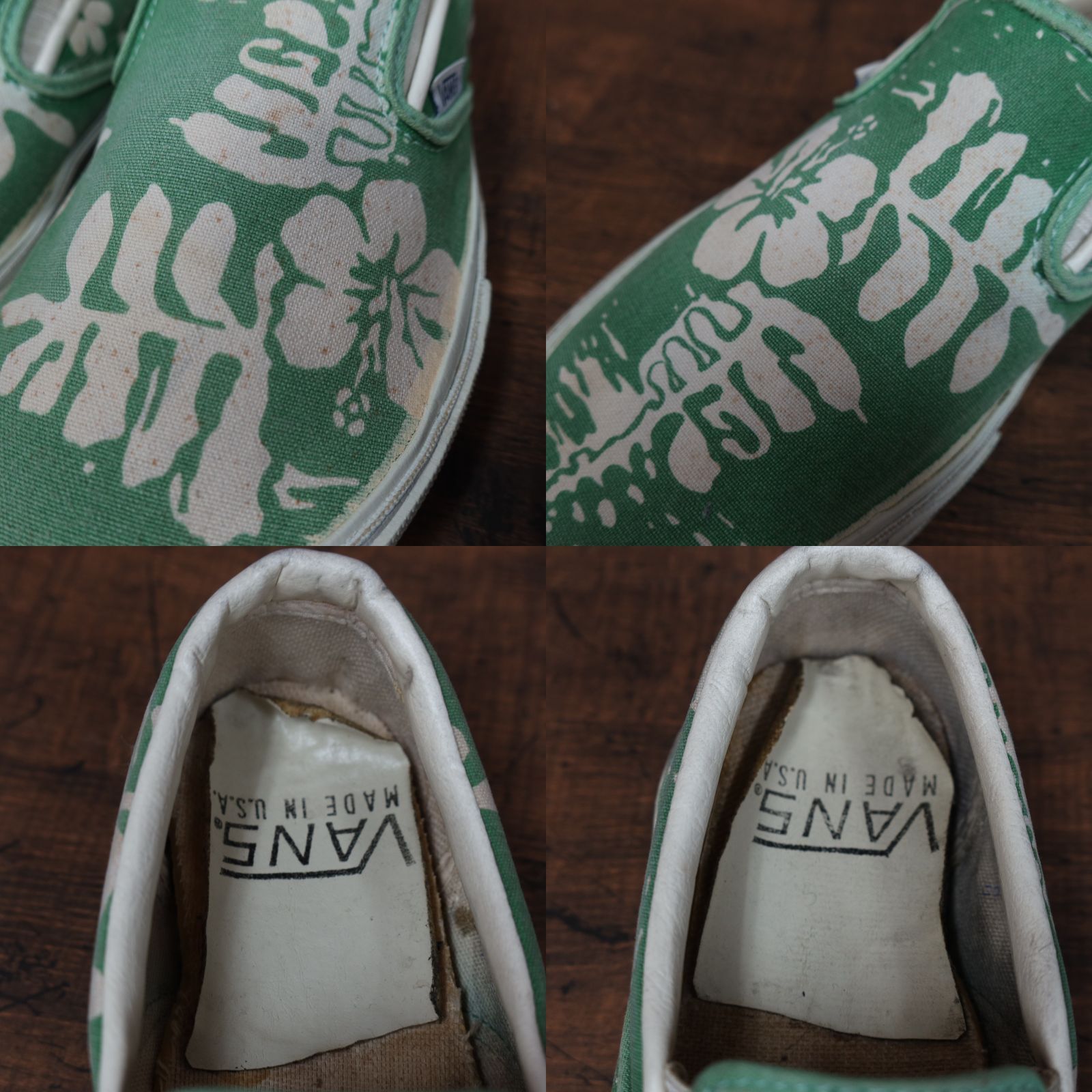 70s～ Vintage USアイテム☆VANS バンズ DOREN スリッポン