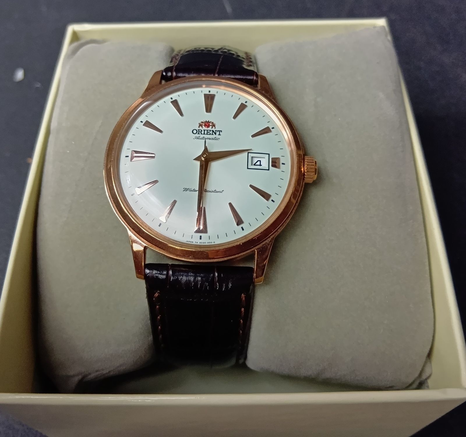 SA3【美品】ORIENT オリエント Bambino バンビーノ 自動巻 腕時計 AC00 
