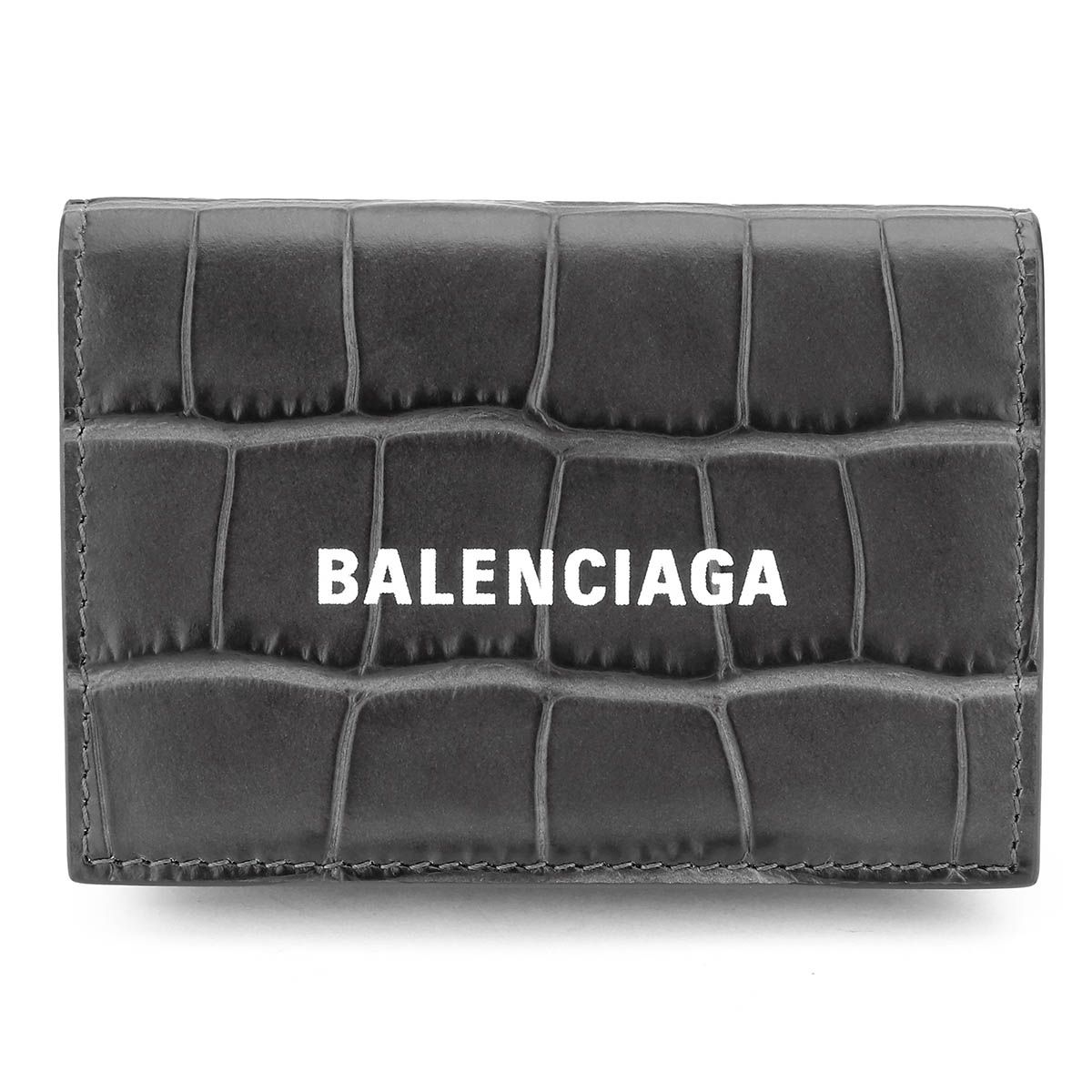 新品 バレンシアガ BALENCIAGA 3つ折り財布 キャッシュ ブラック 