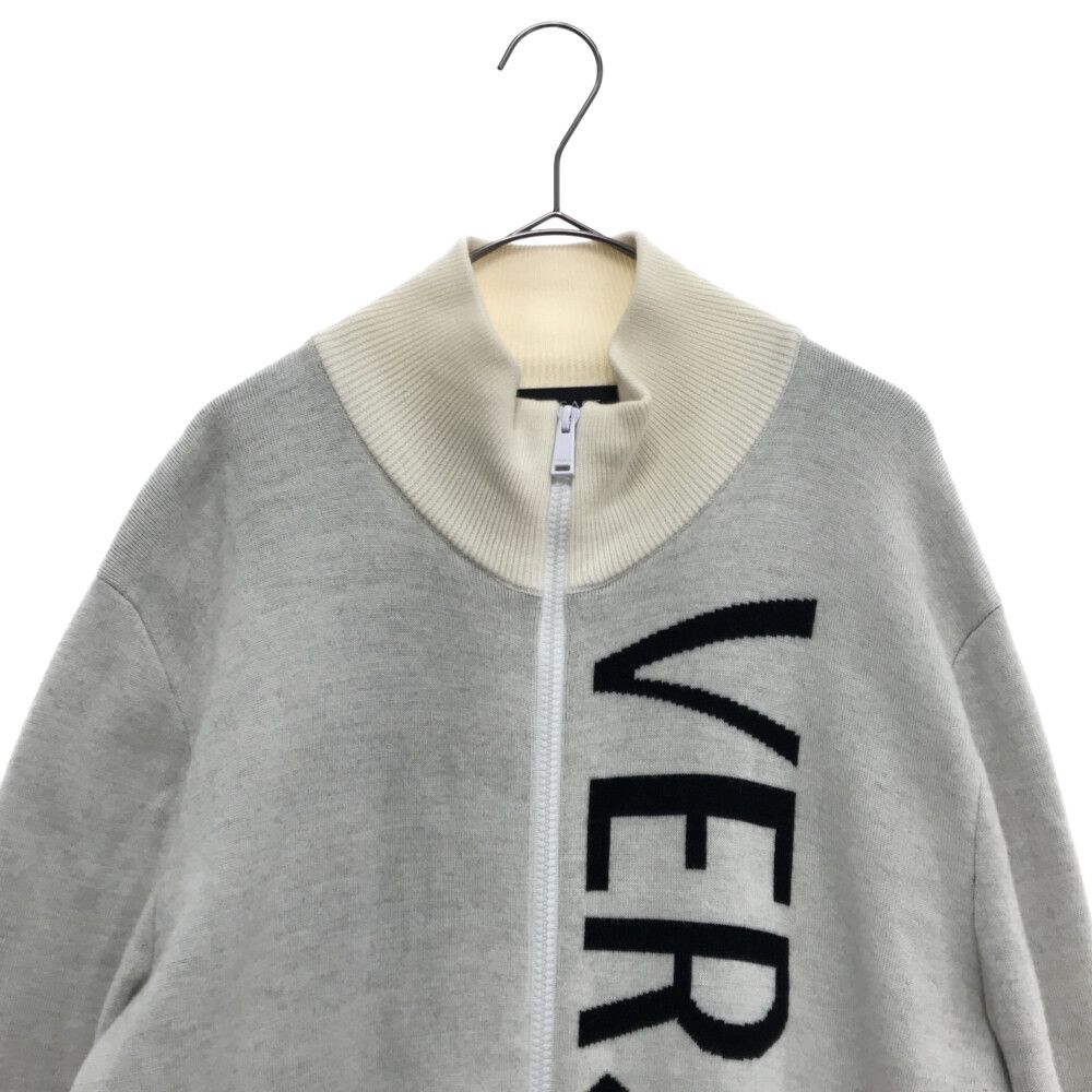 VERSACE (ヴェルサーチ) メデューサ ロゴ ジップニット