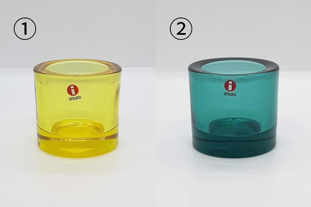 新品 イッタラカステヘルミ キャンドルホルダー レモン キビ 廃盤 カステヘルミ キャンドルホルダー（イッタラ／iittala） フリー