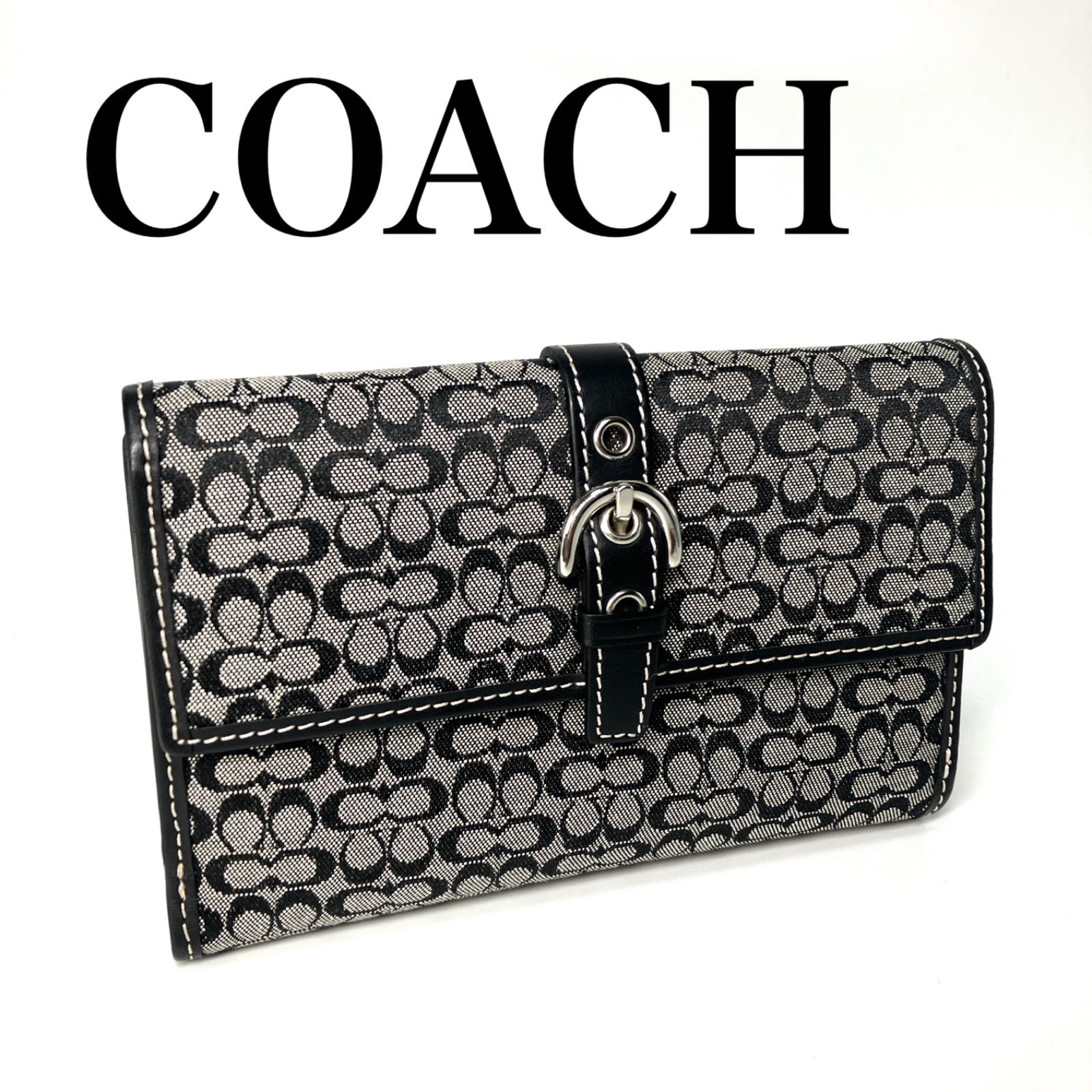 COACH コーチ 二つ折り財布 小財布 財布 ウォレット シグネチャー