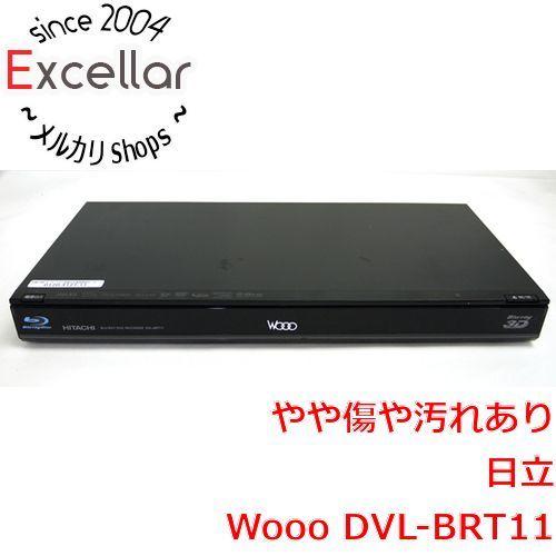 bn:18] 日立 ブルーレイレコーダー Wooo DVL-BRT11 リモコンなし