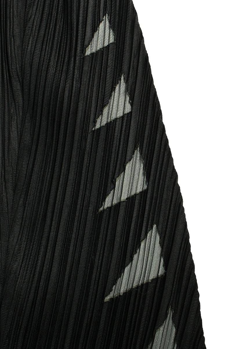 プリーツプリーズ PP51-JG583 サイドカッティングデザインスカート  