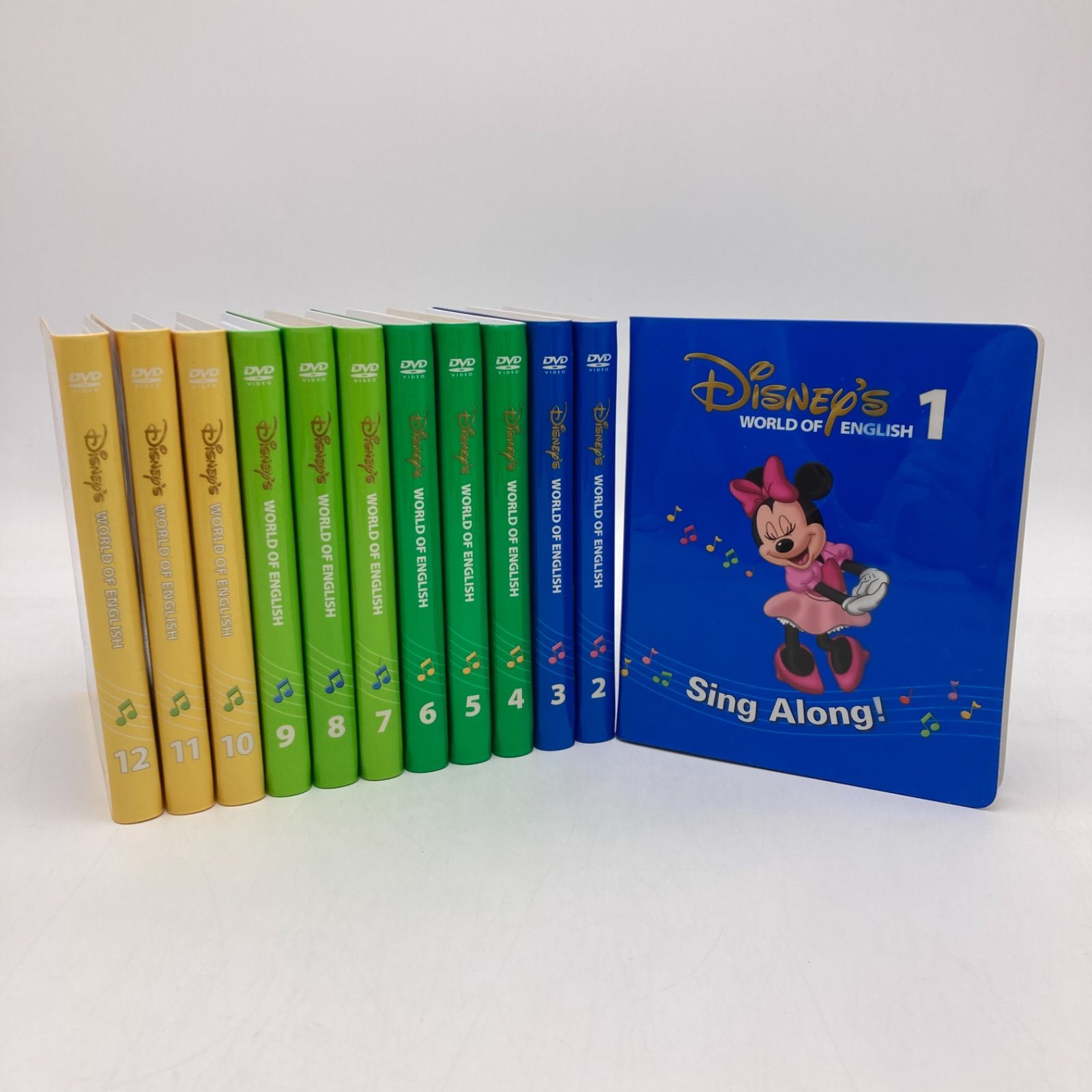 シングアロング DVD12枚 新子役 ディズニー英語システム DWE 1002206