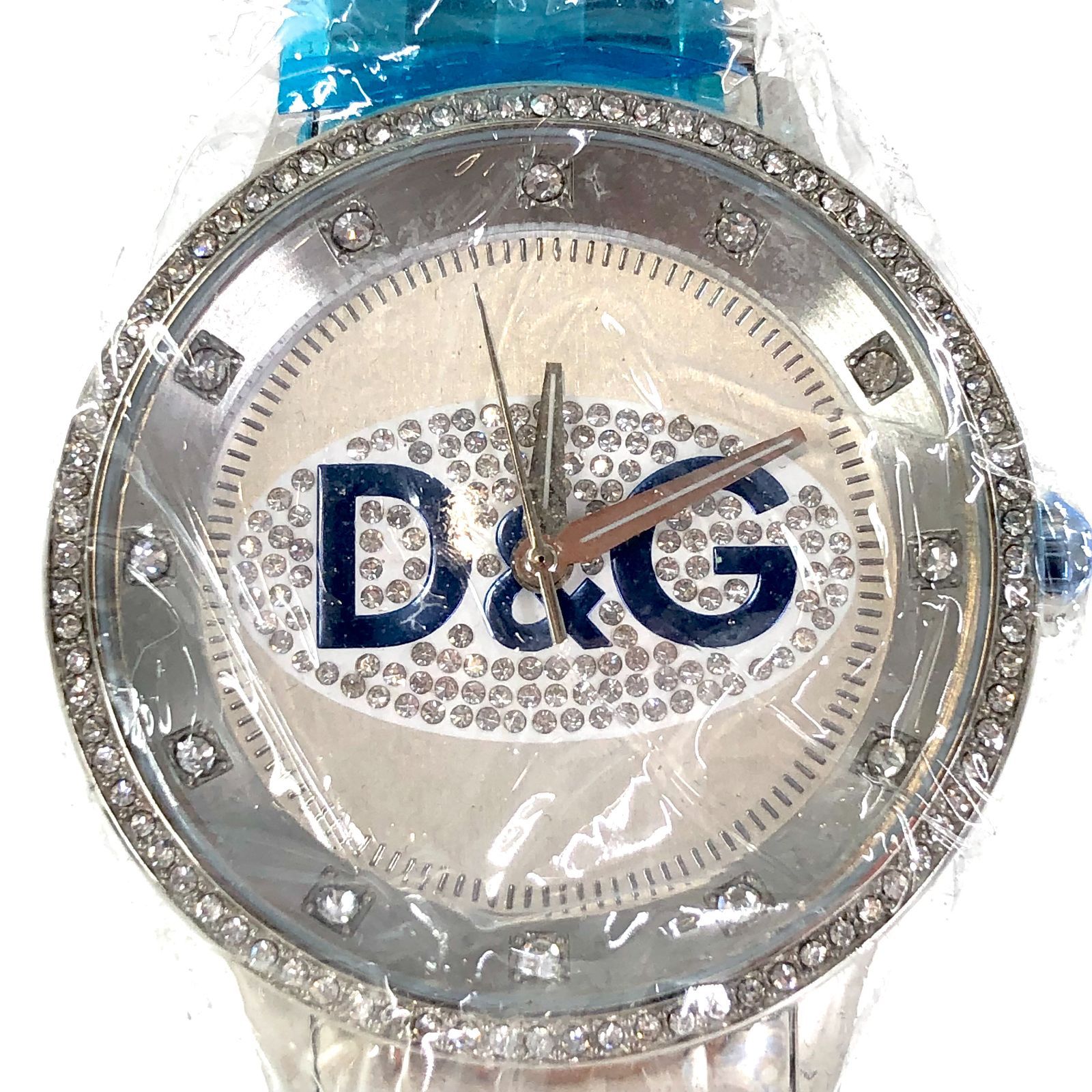 Dolce&Gabbana ドルチェ＆ガッバーナ D&G PRIME TIME プライムタイム メンズ腕時計 SS/QZ シルバー文字盤 稼働品  DW0133 箱 保証書 未使用品 ドルガバ【ND-921】 - メルカリ