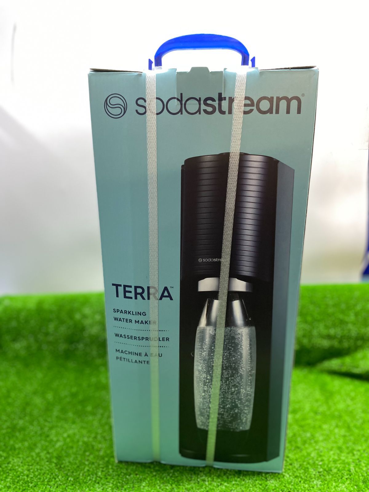 ○sodastreamソーダストリーム TERRA 炭酸メーカー 本体 ガス