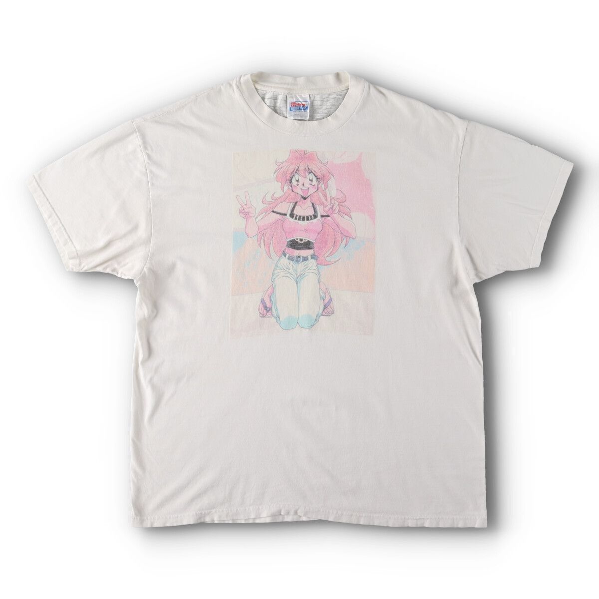 古着 90~00年代 ヘインズ Hanes スレイヤーズ リナ アニメ キャラクタープリントTシャツ メンズXL ヴィンテージ/evb005760