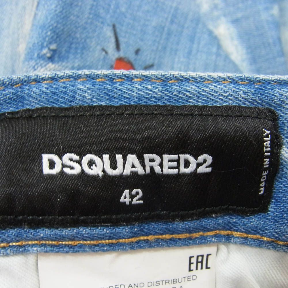 DSQUARED2 ディースクエアード 18SS S74LB0317 Sexy Twist Jean Baby 