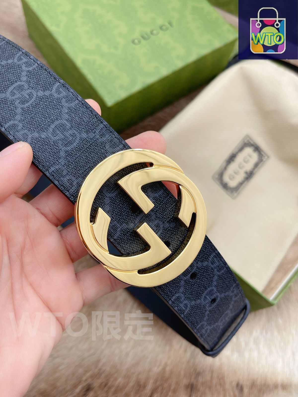 GUCCI ダブルG ベルト 今日WTO】Gucci グッチ ダブル G 4.0cm ベルト-AI53 - メルカリ
