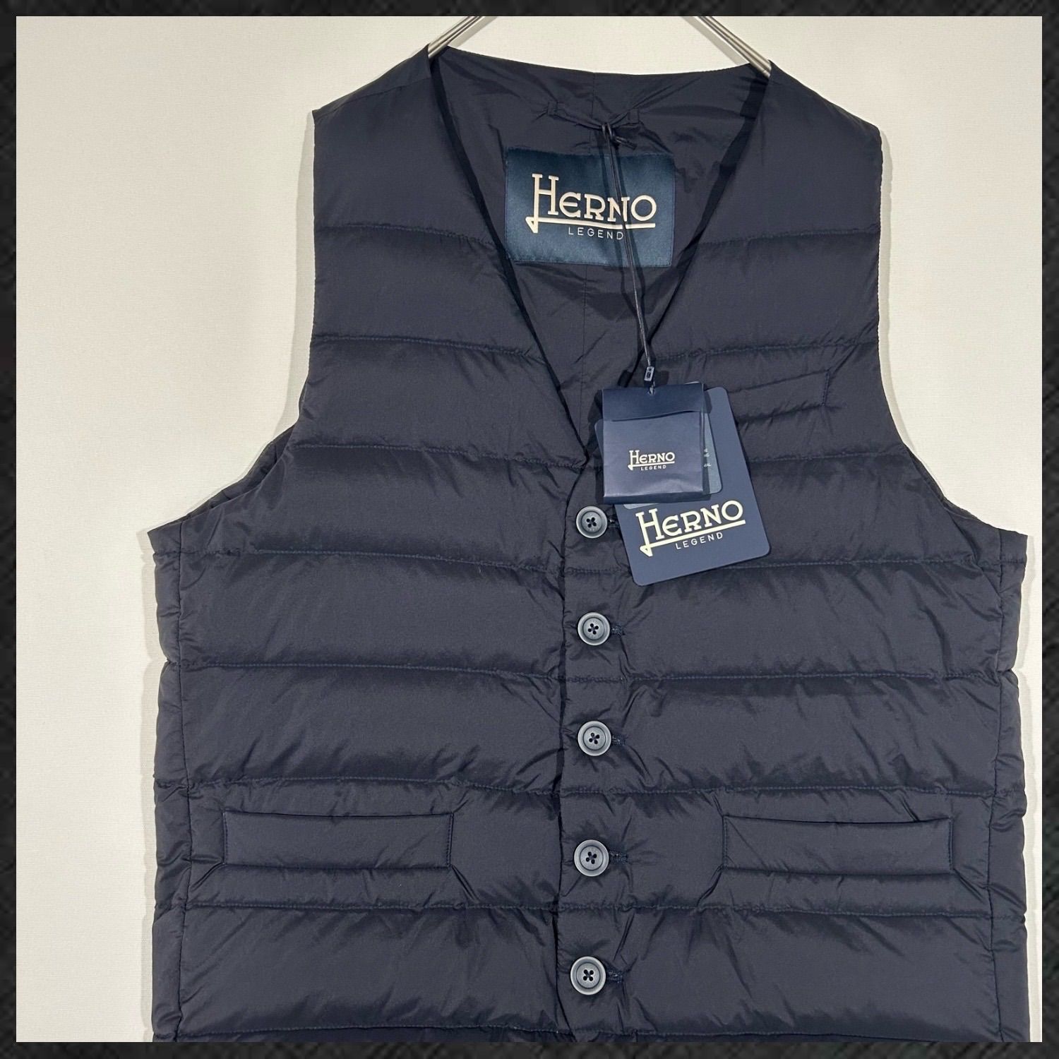 美品/タグ付き】 ヘルノ HERNO LEGEND レジェンド ダウンベスト