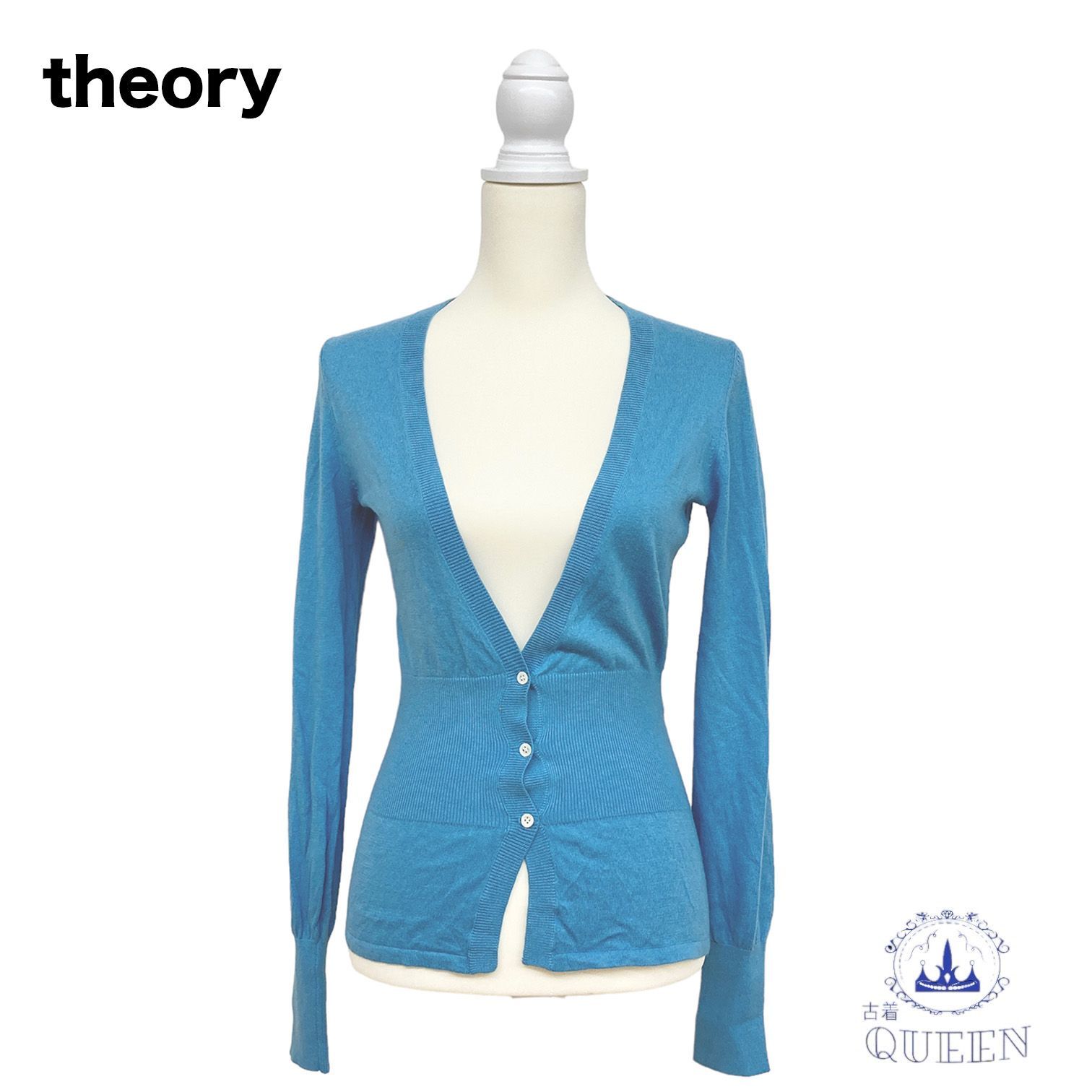 訳アリ】 theory セオリー トップス カーディガン ボレロ Vネック 